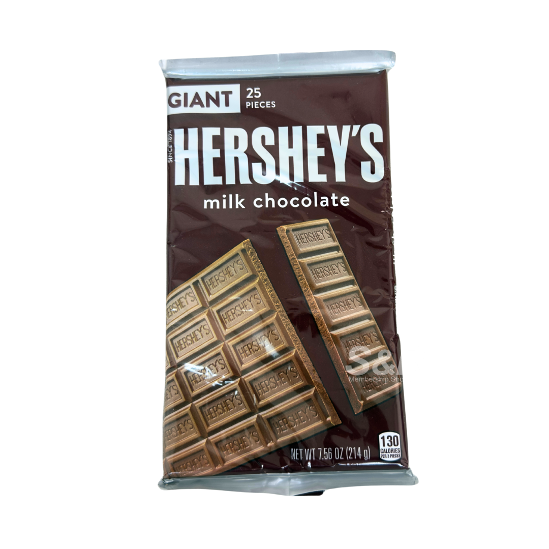 Hershey's Giant Milk Chocolate Bar 214g Hershey's Giant Milk Chocolate Bar 214g